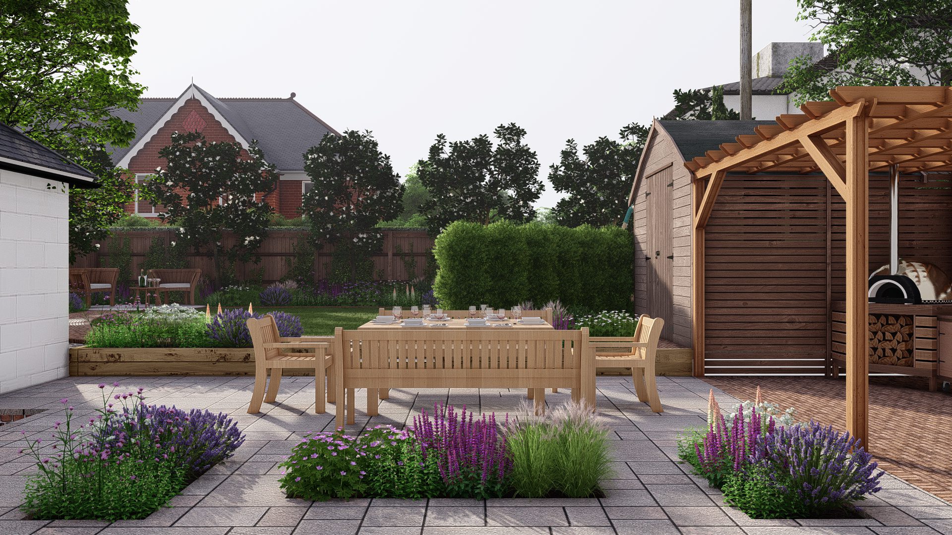 3D garden design Surrey 3D garden design
