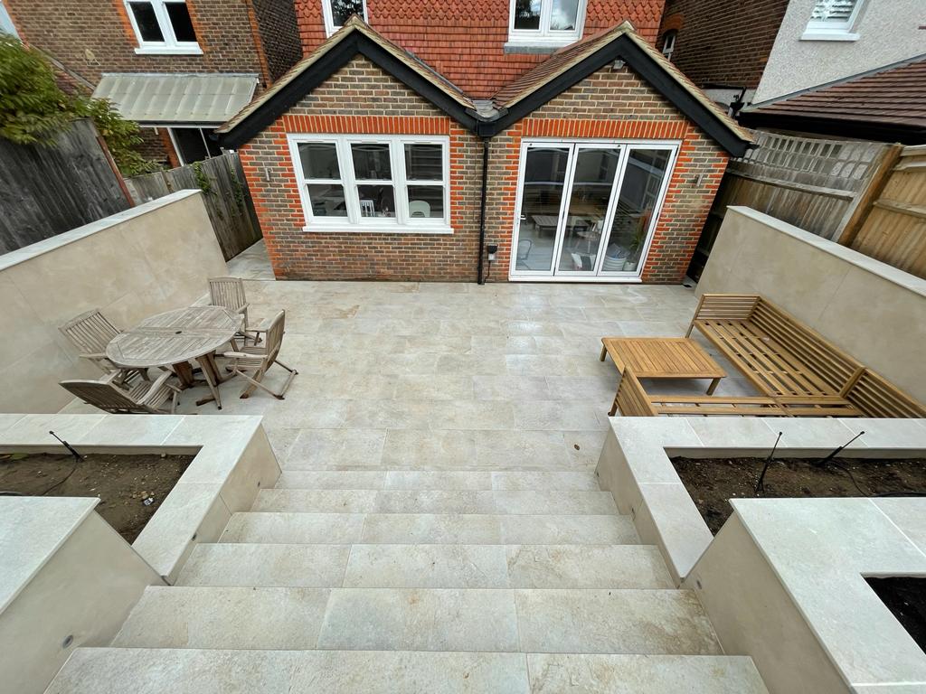 Porcelain patio Reigate