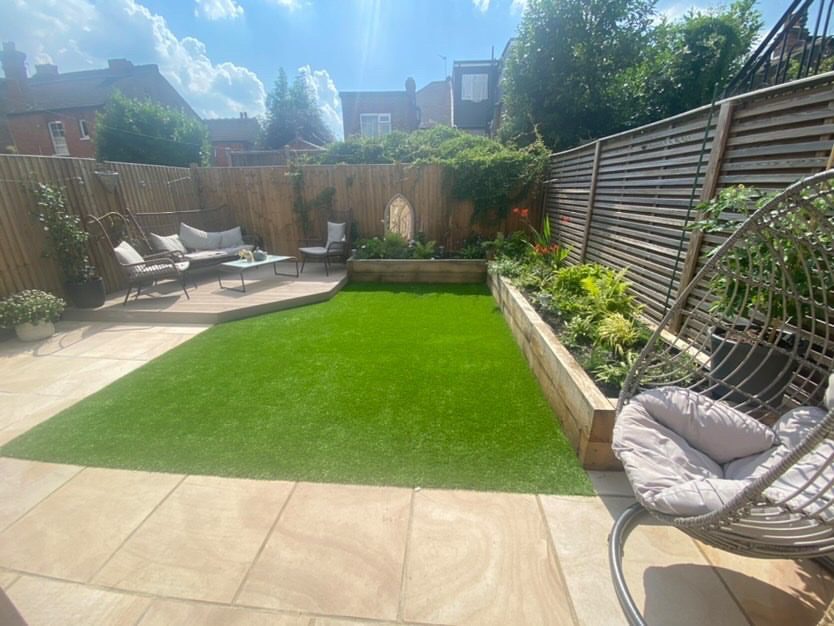 Small garden design new garden transformation