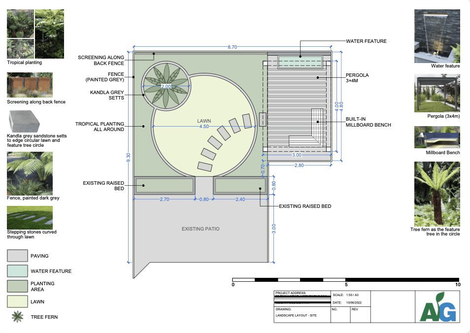 2D Garden Design Surrey 2D Garden Design Surrey