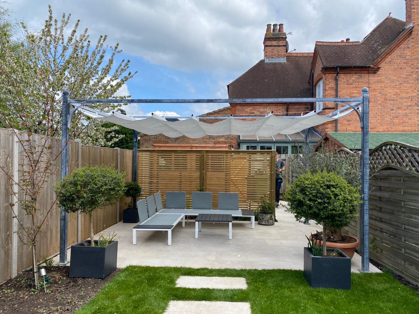Pergola and patio Dorking Patio construction Dorking