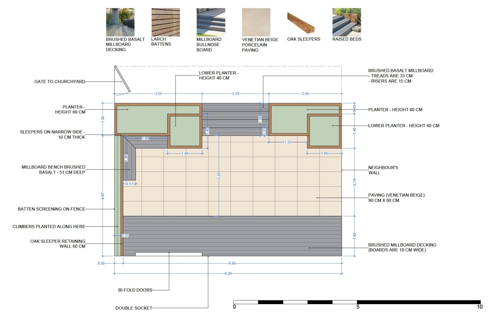 Bletchingley-Landscaping The garden design