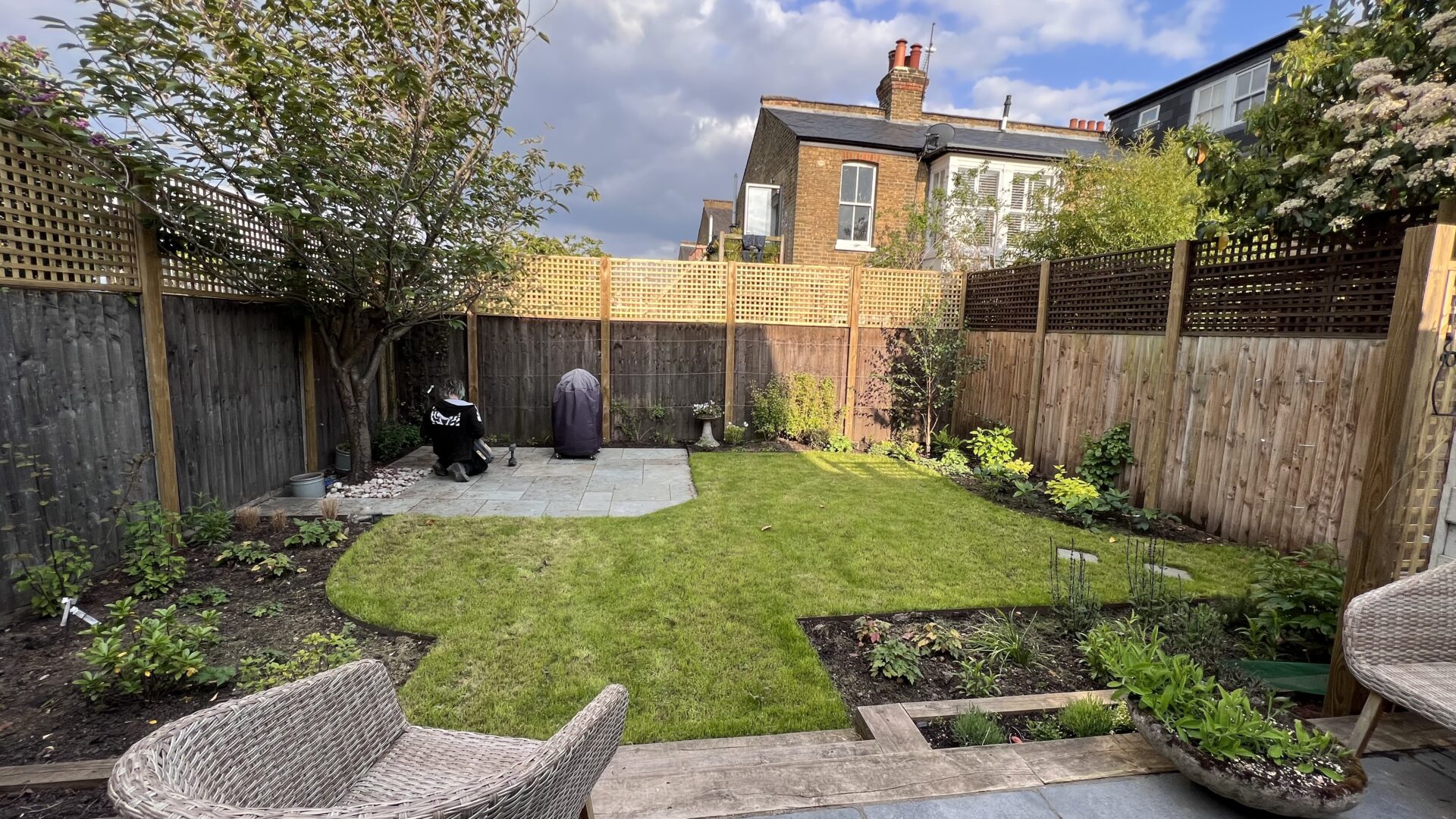 Teddington garden landscaping