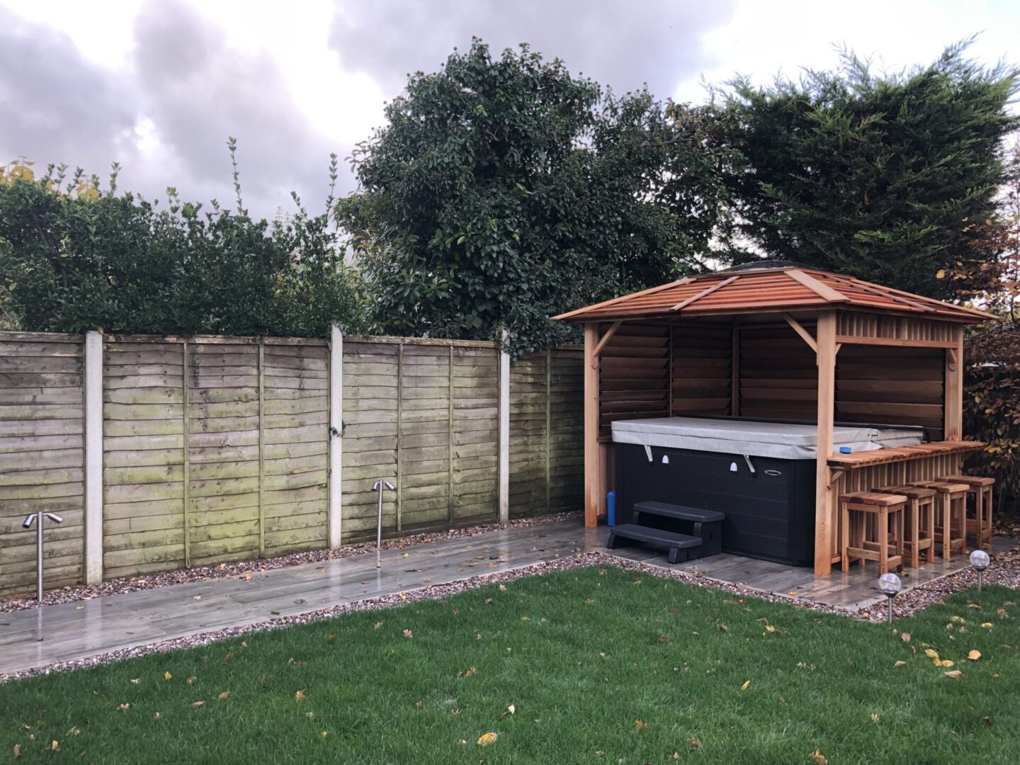 wooden gazebo Surrey