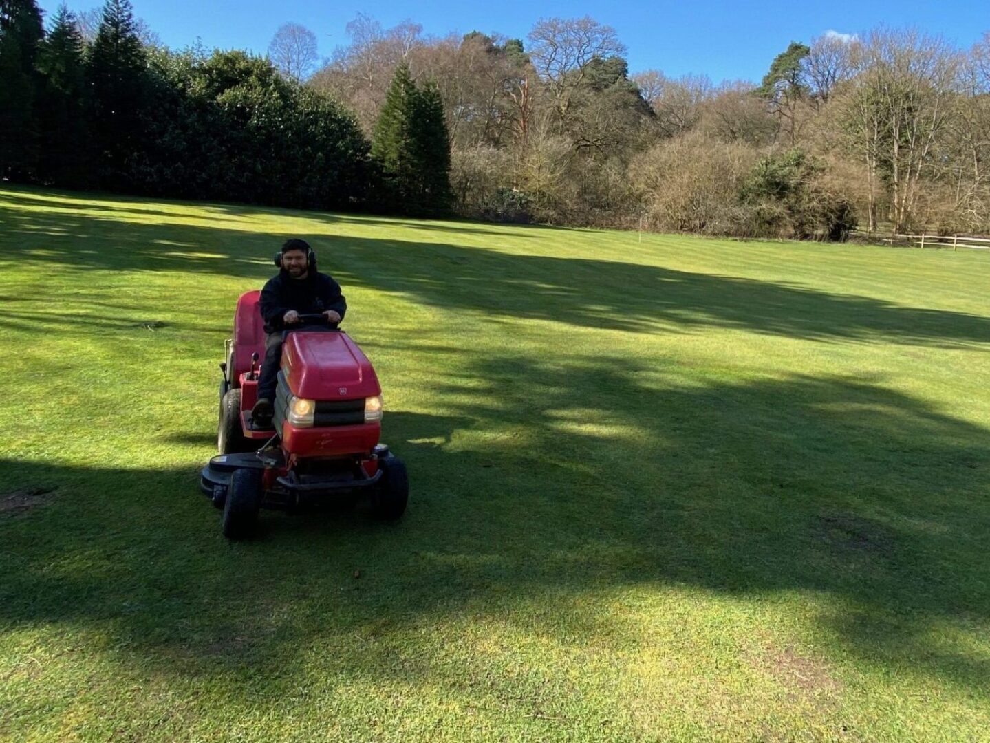 Large grounds grass cutting