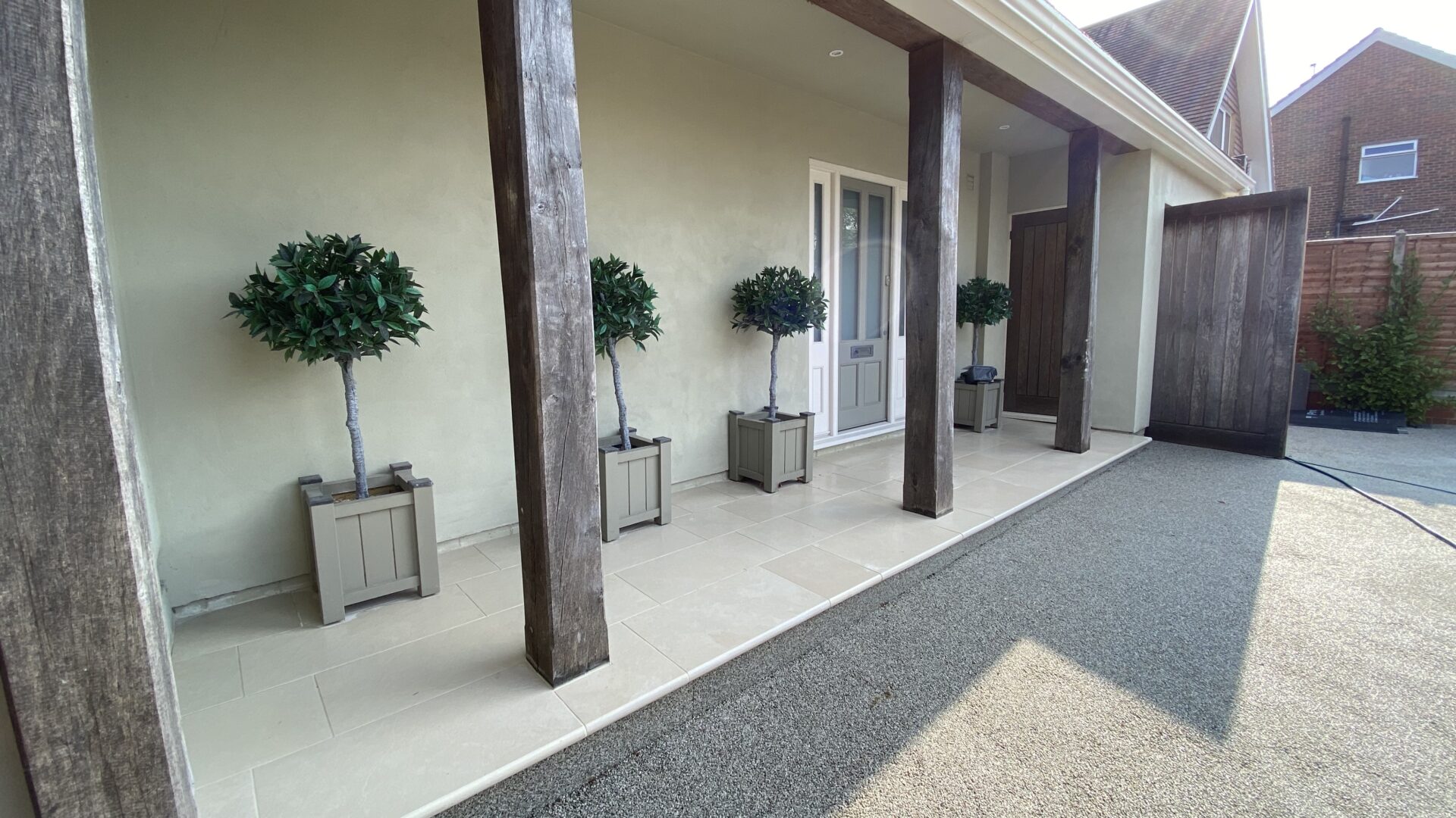 resin bound and porcelain resin bound and porcelain