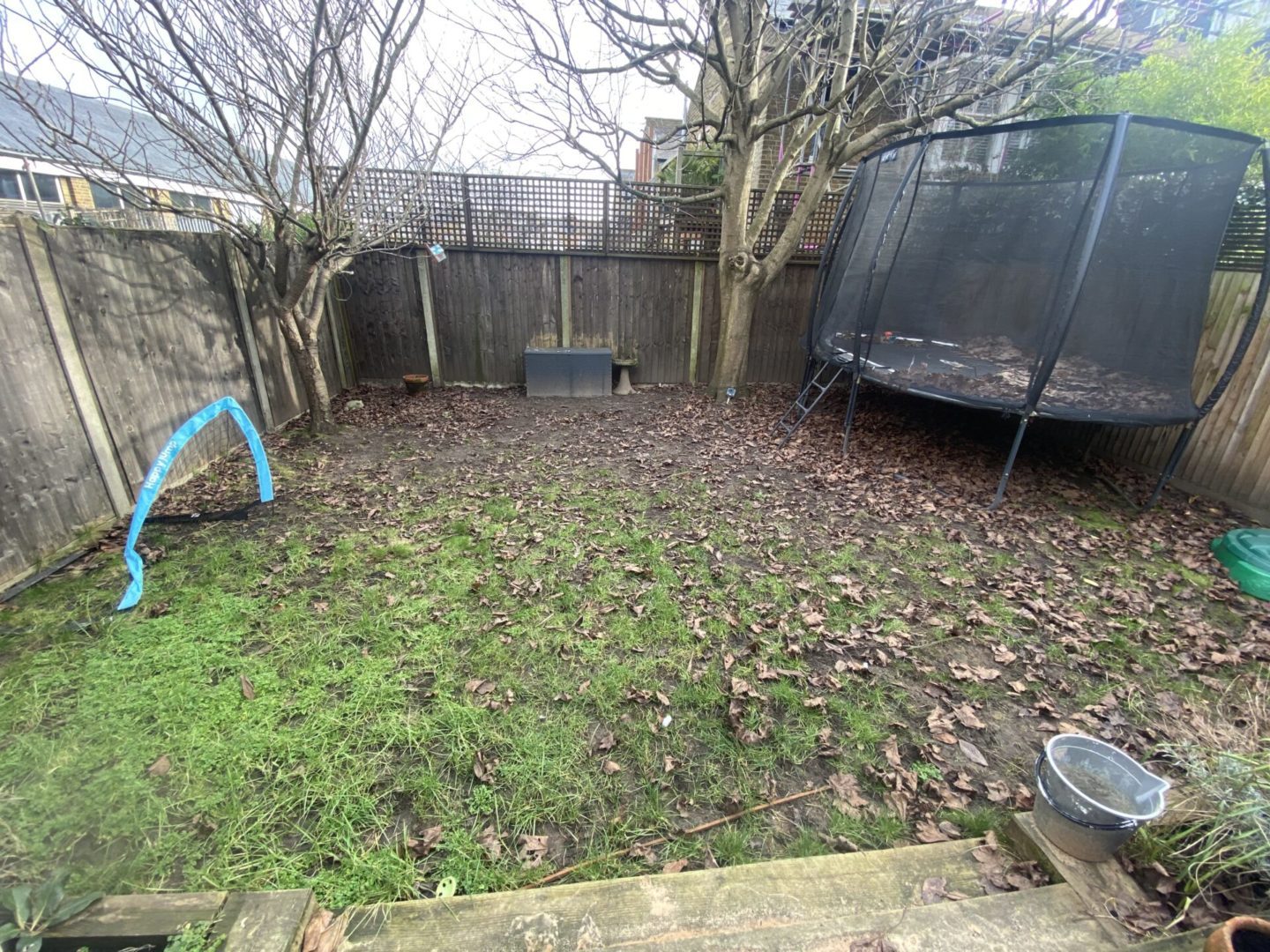 The garden before the landscaping garden before landscaping