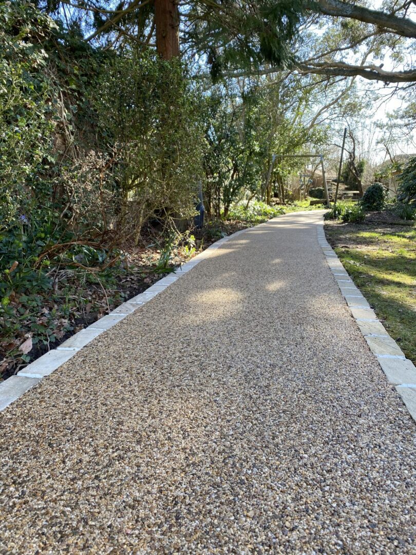 Resin bound pathway