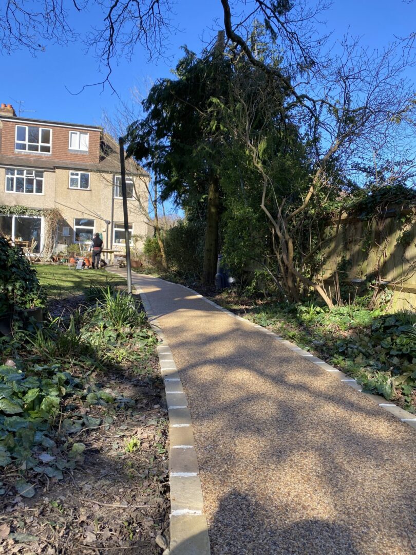 Resin bound path Ashtead