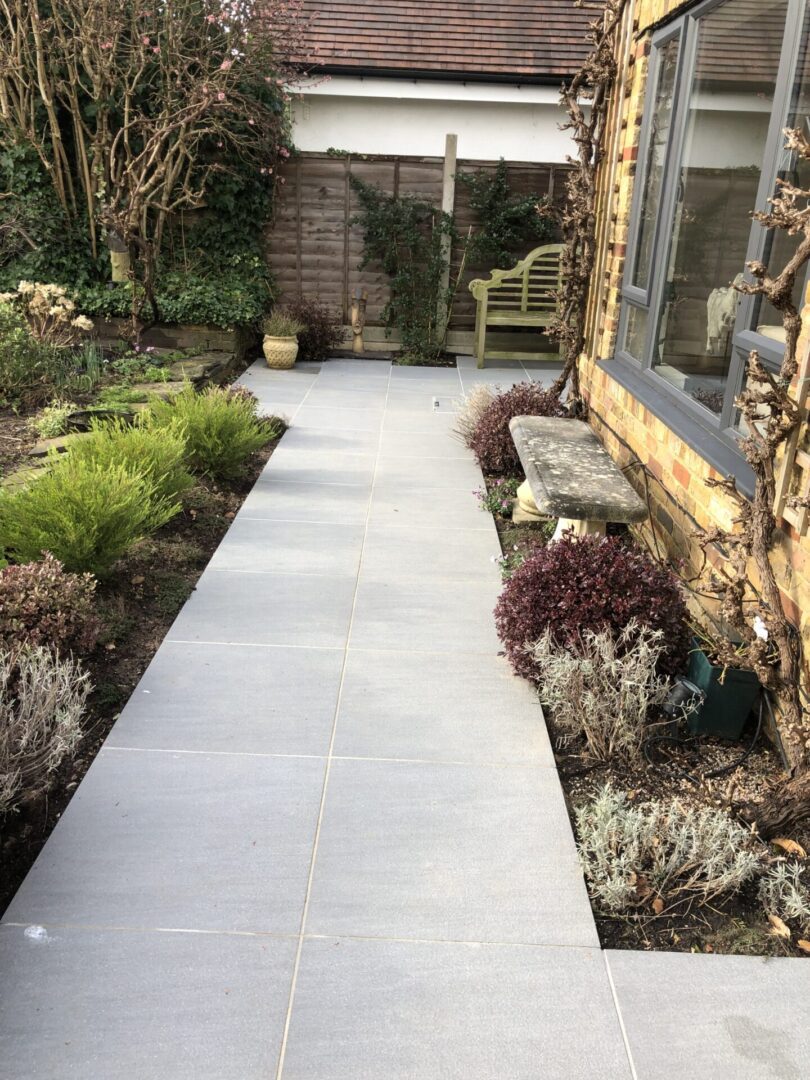 Porcelain path Dorking Porcelain path Dorking