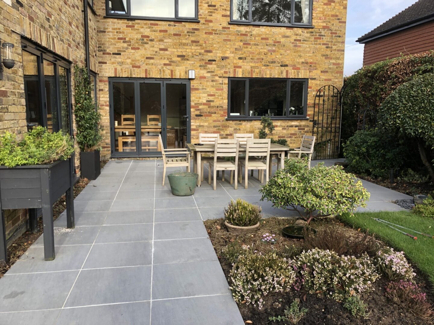 Porcelain patio Dorking