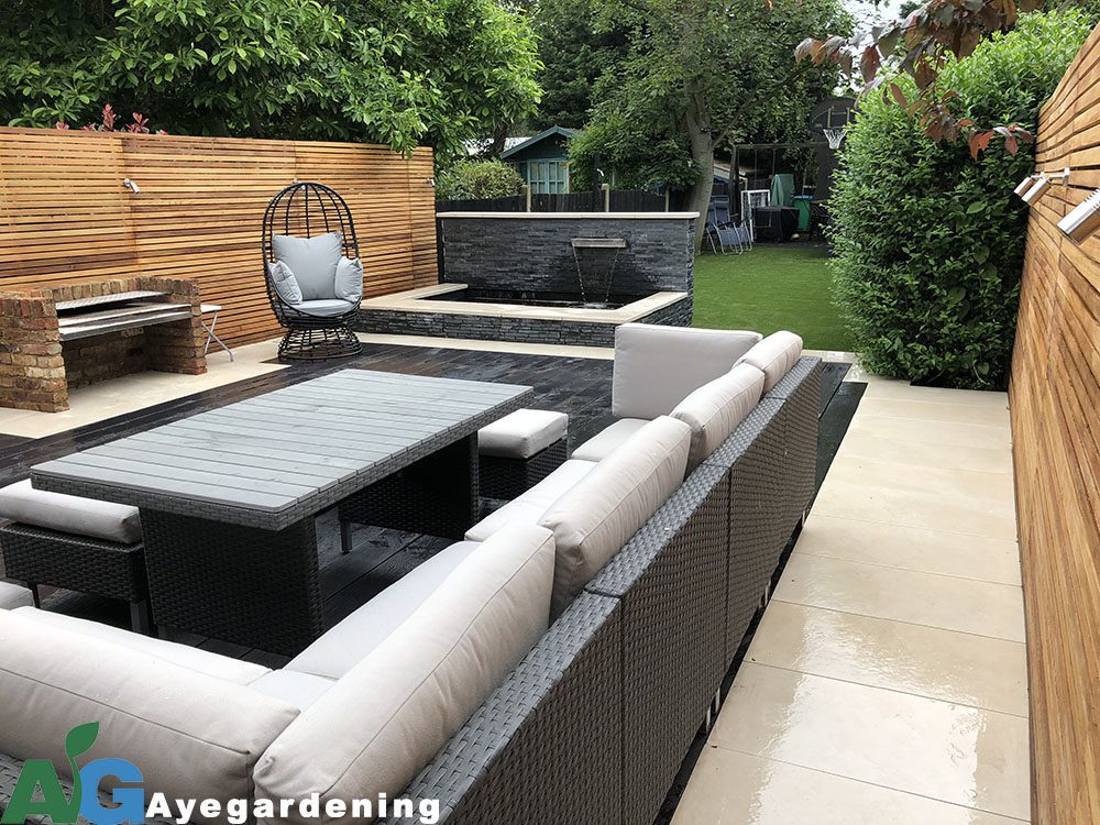 Modern garden design landscaping Richmond