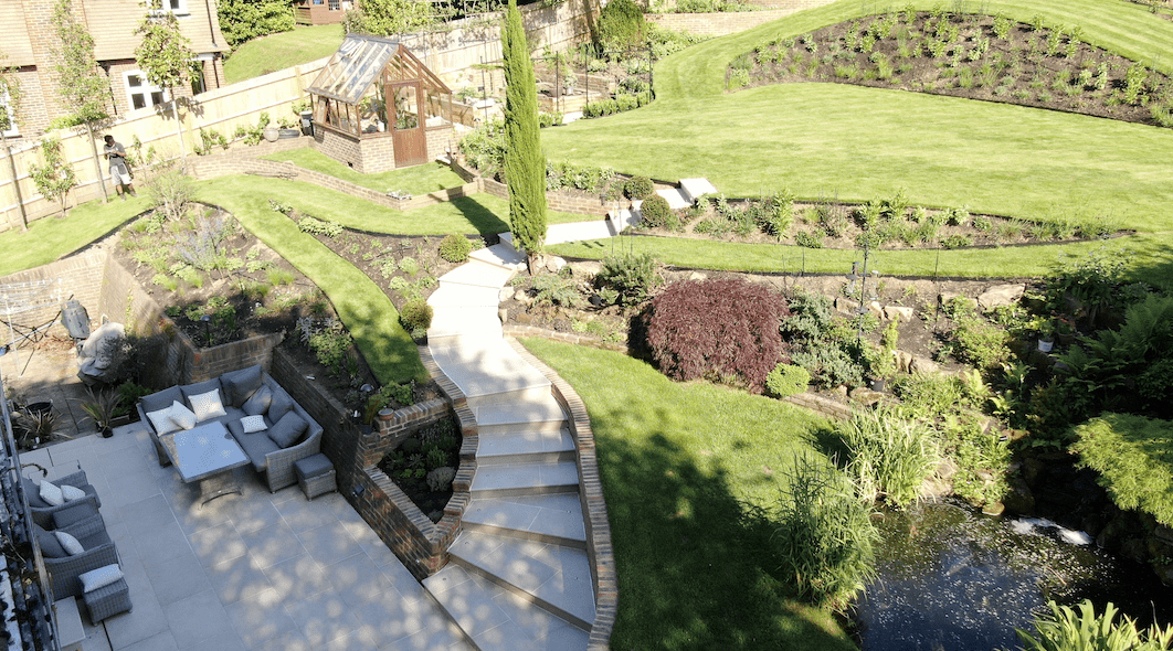 Landscaping in Dorking