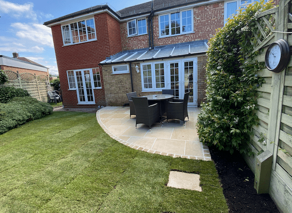 New lawn in Dorking Turfing Dorking