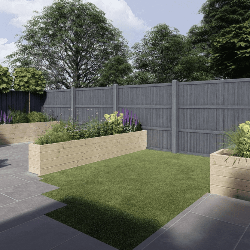Surrey 3D garden design 3D garden design service Surrey