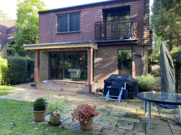 Tadworth garden before Before garden photo Tadworth