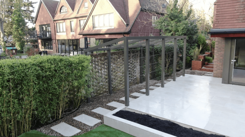 Bespoke pergola installer Pergola installation Surrey