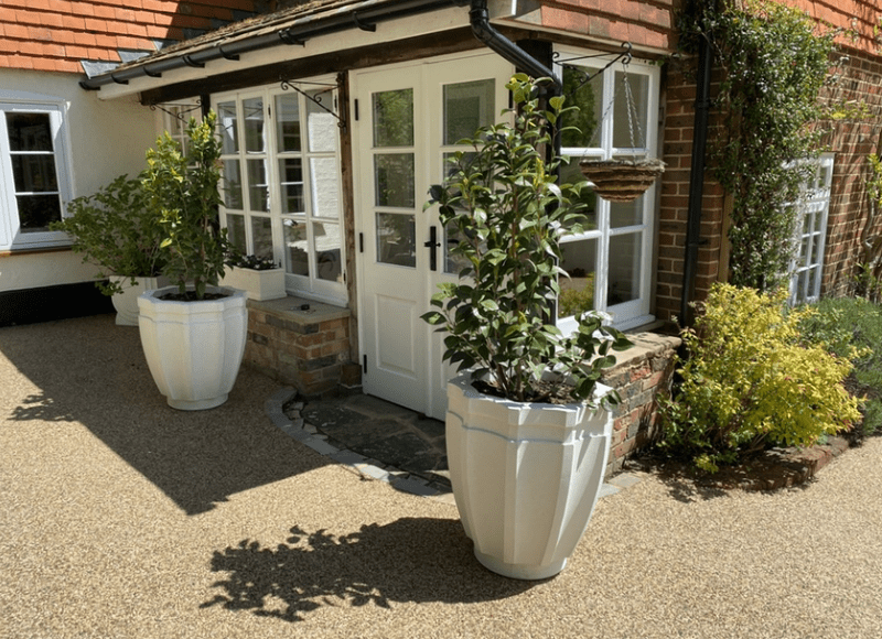 resin bound entrance Resin bound driveway