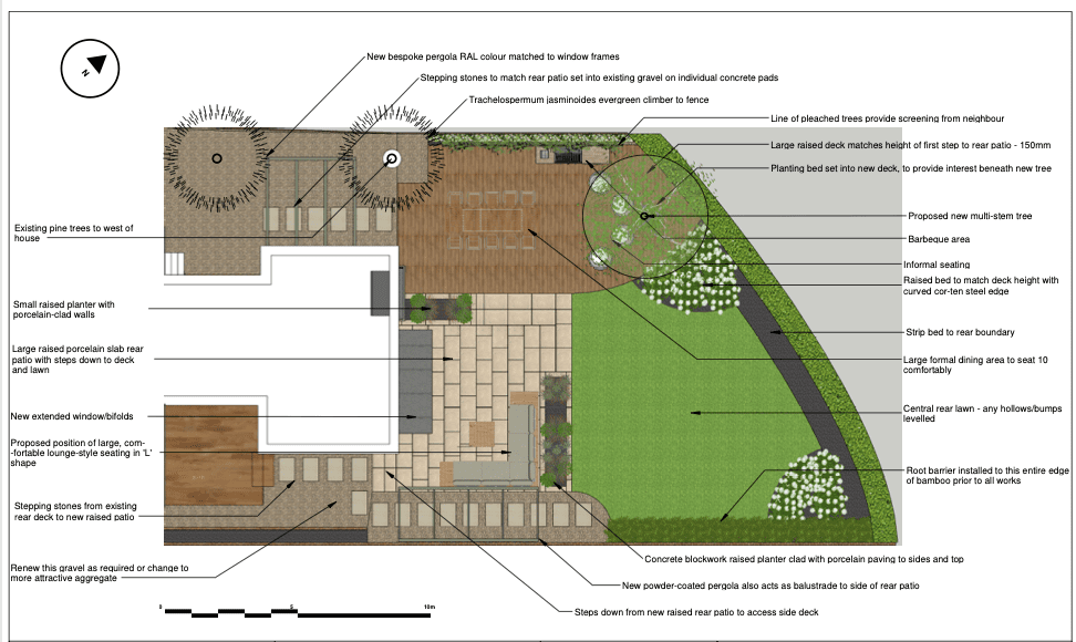 Garden Design in Dorking