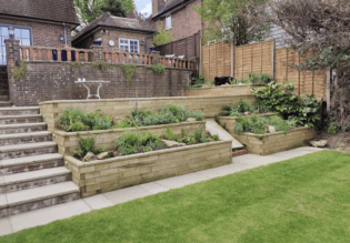 Raised beds Dorking