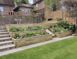 Raised beds Dorking