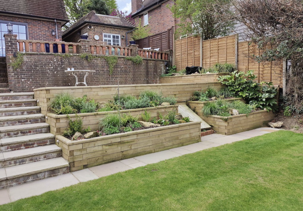 Raised beds Dorking