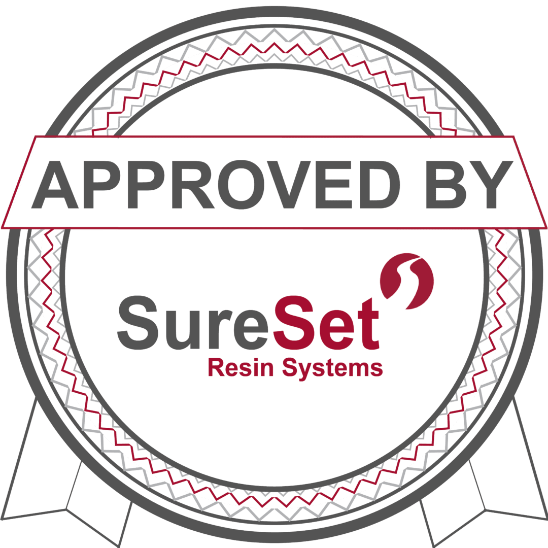 SureSet - Approved Installer logo resin systems PNG - July 2021 Approved Installer Logo SureSet