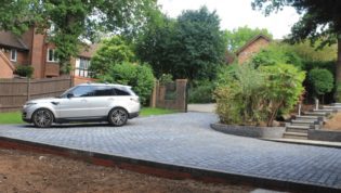 granite sett driveway