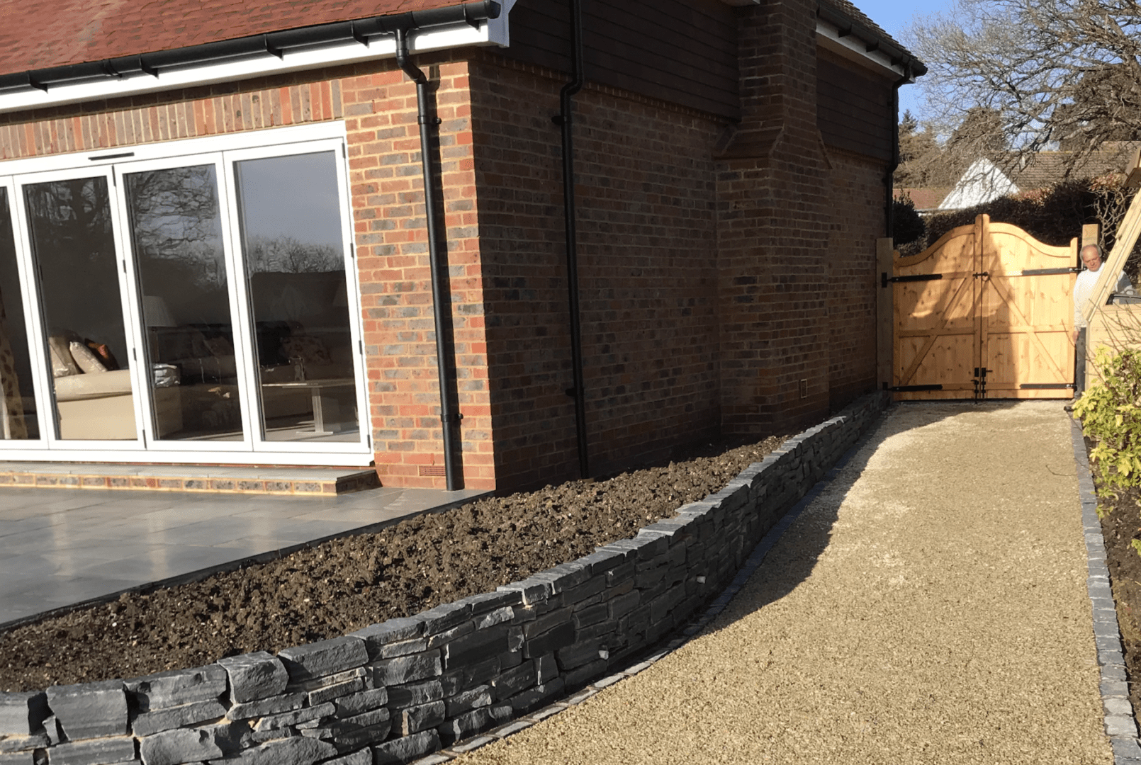 loose-gravel-driveway loose gravel driveway