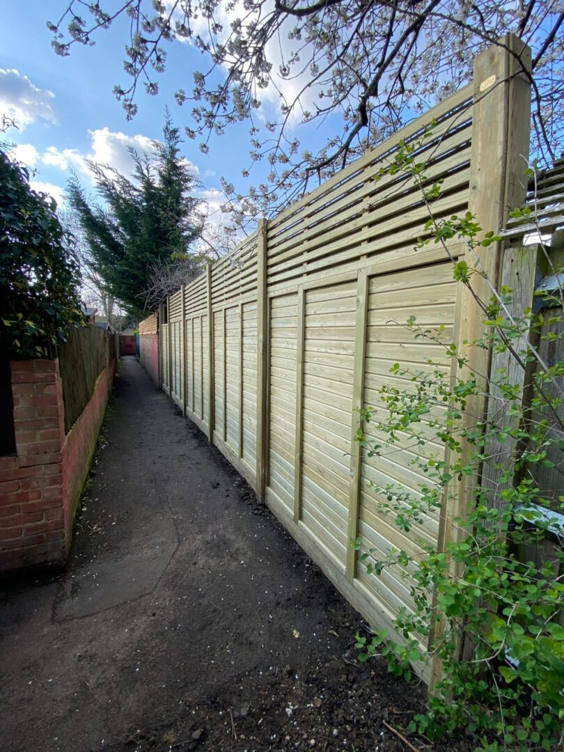 tongue and groove fencing